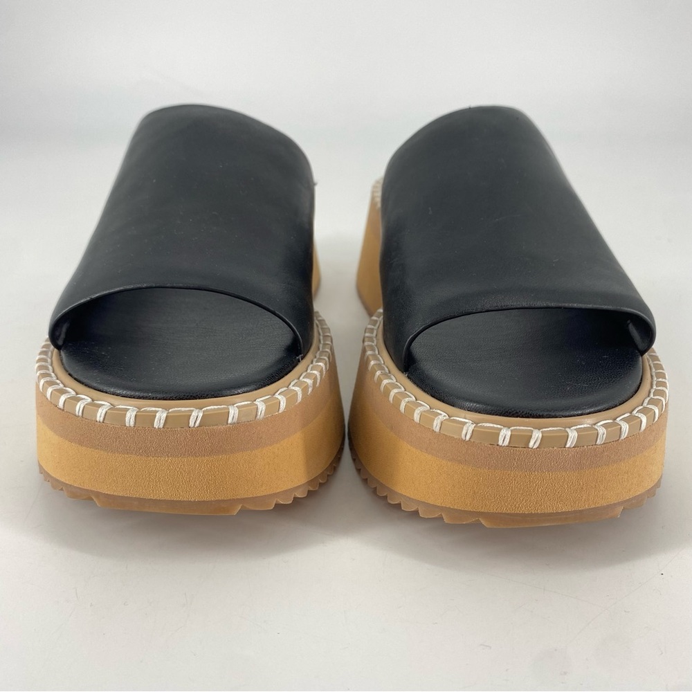 Dolce Vita Darcel Black Platform Sandals - Picture 2 of 8